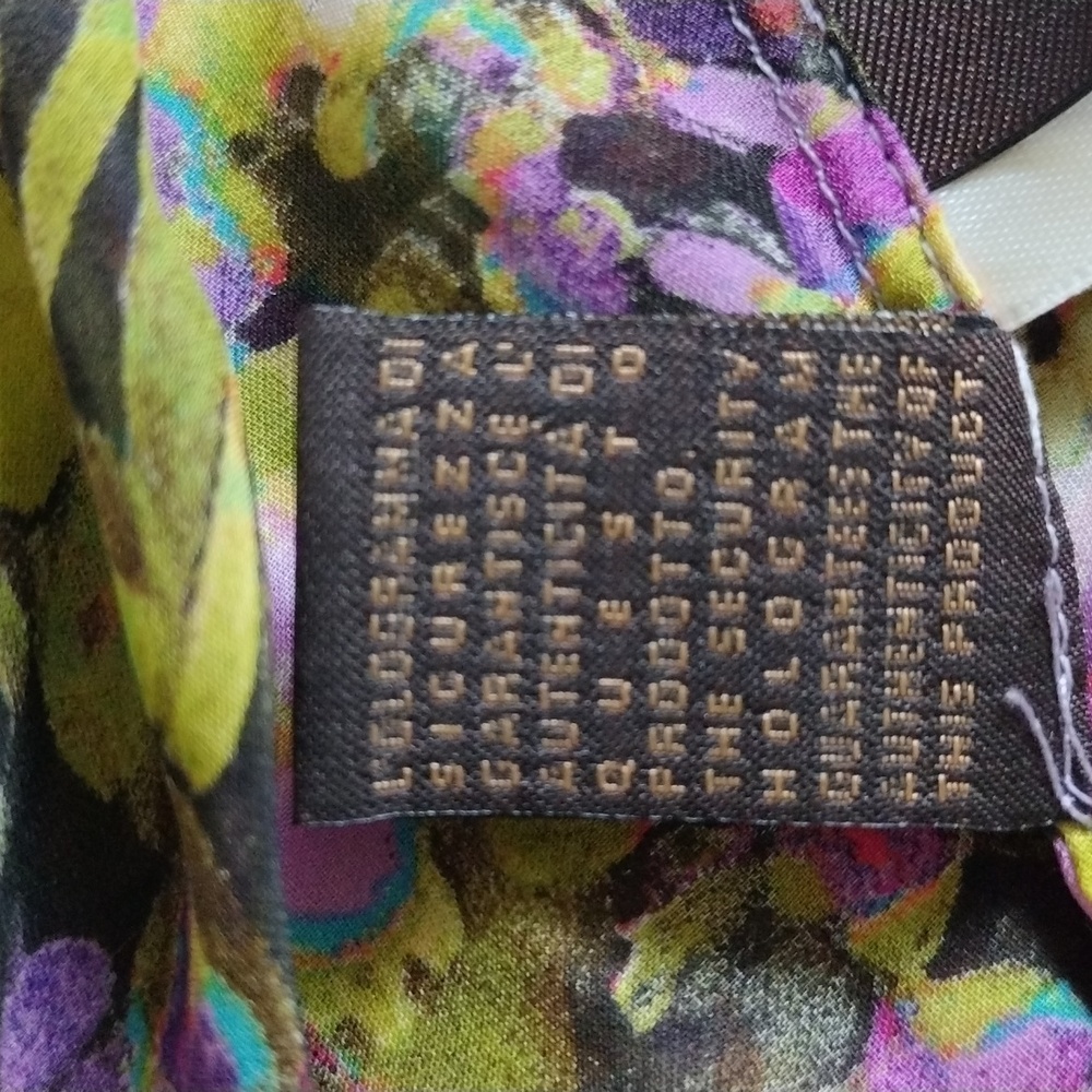 Roberto Cavalli 100% Silk Floral Button Down Shirt - Multicolor. Size EU 42 - Picture 8 of 17